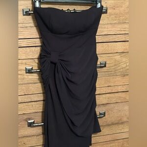 Black cocktail dress